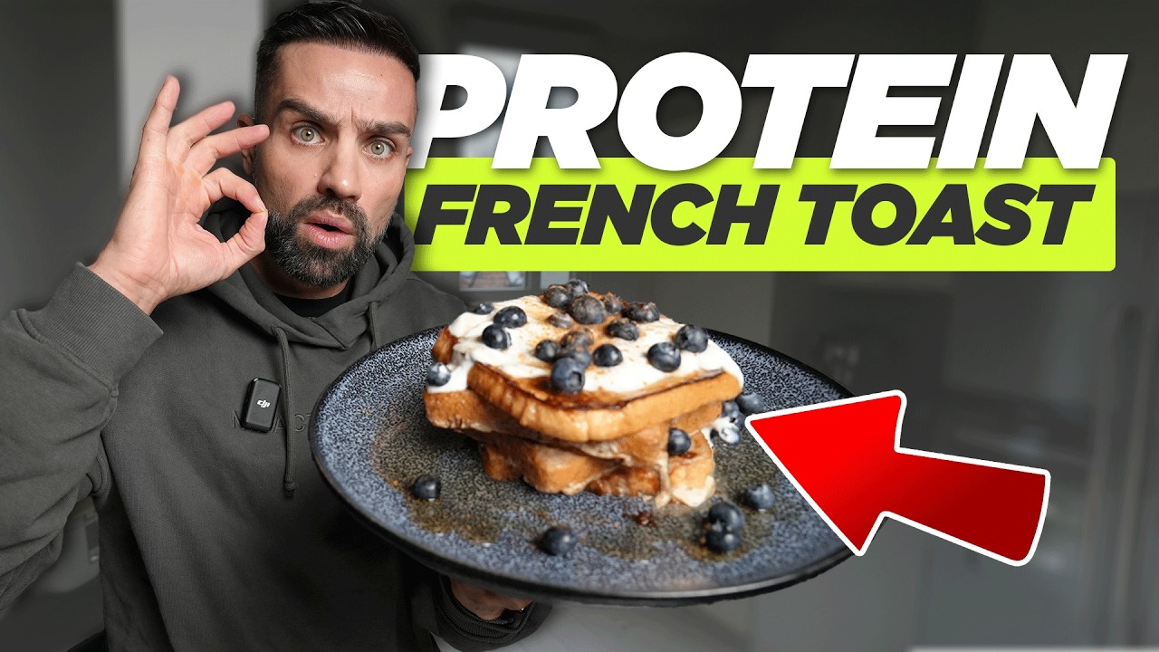 Protein FRENCH TOAST (ohne Protein Pulver) 🍞 Fitness Goeerki