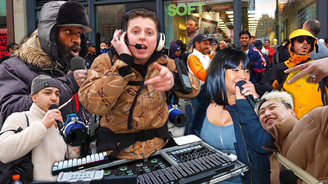 CRAZY Freestylers On EVERY Corner in NYC