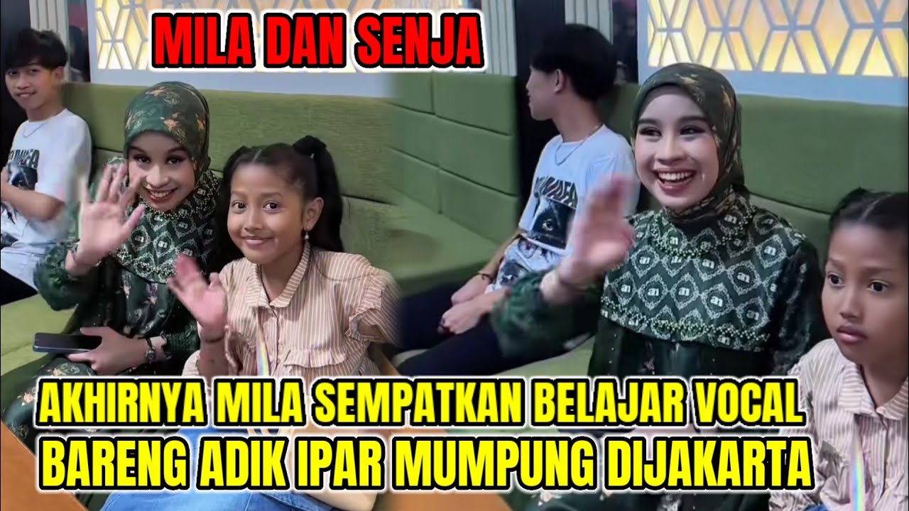 AKHIRNYA❗Mila Sempatkan Belajar Vocal Bersama Senja Mumpung Lagi Di Jakarta