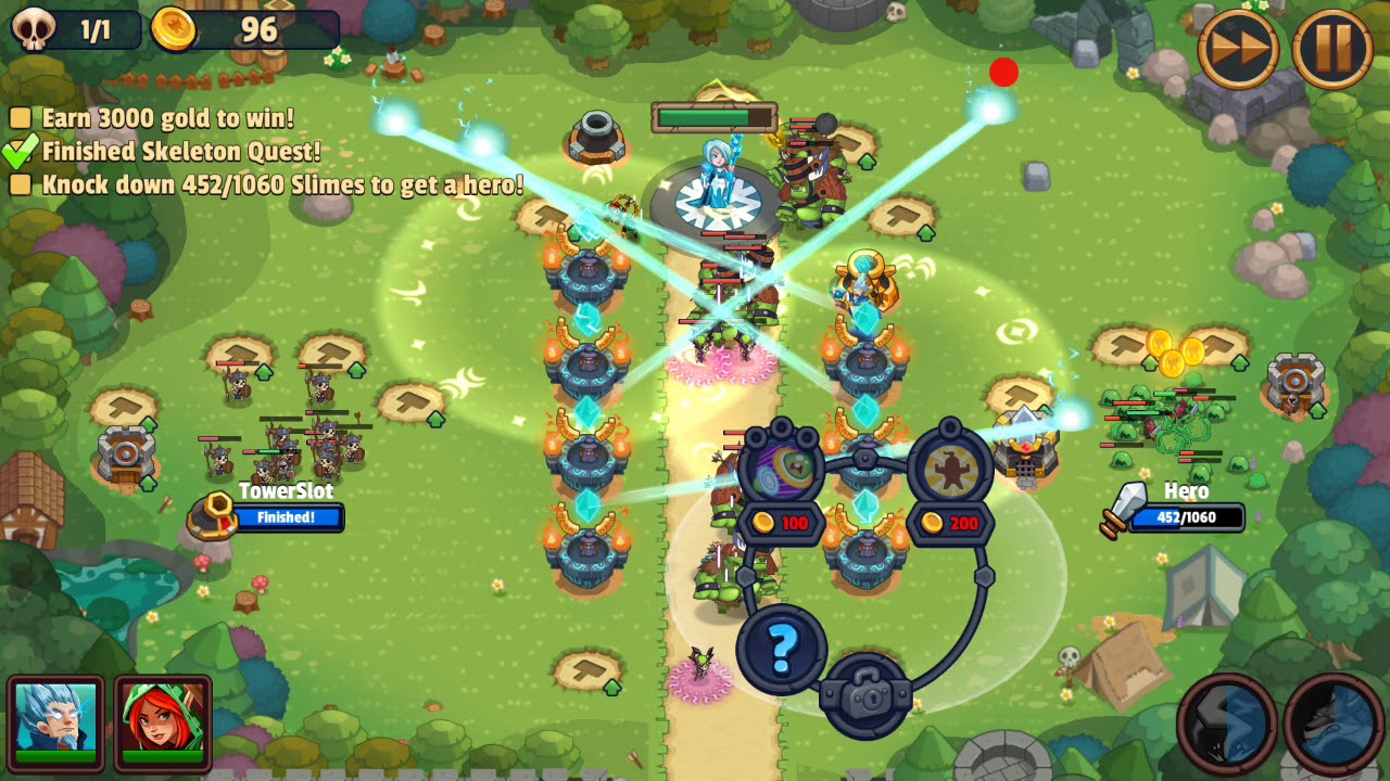 Realm Defense - Arcade - Defense of Athena Level 1