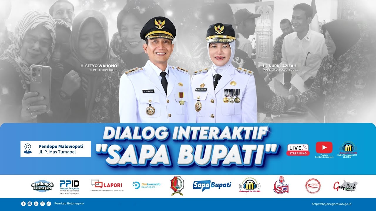 🔴[LIVE] DIALOG INTERAKTIF SAPA BUPATI I 2026 (EDISI V)
