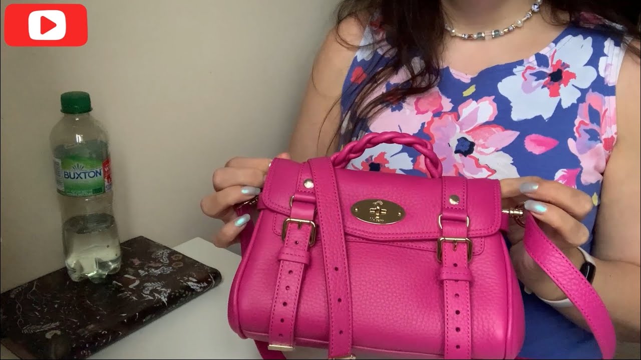 Unboxing Mulberry Mini Alexa in Mulberry Pink || Always Sophie