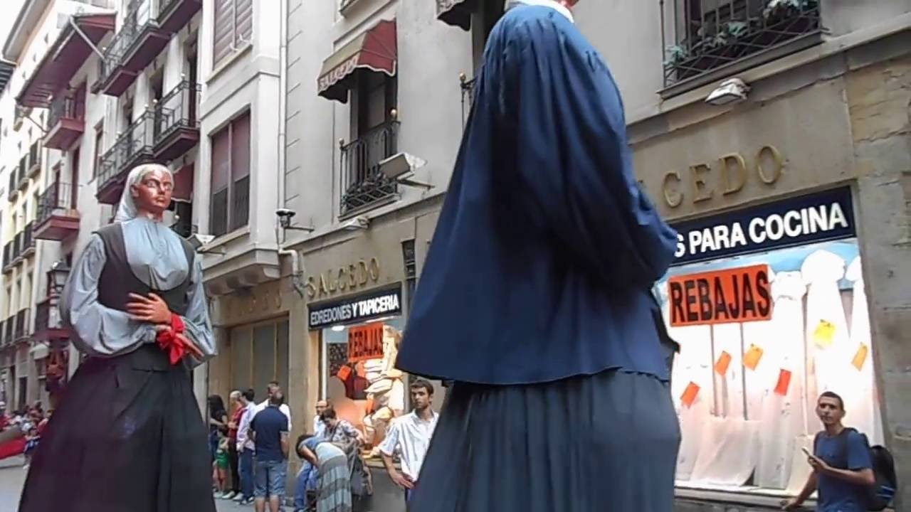 Concentración de Gigantes y Cabezudos en Bilbao | 28 agosto 2016 | Aste Nagusia