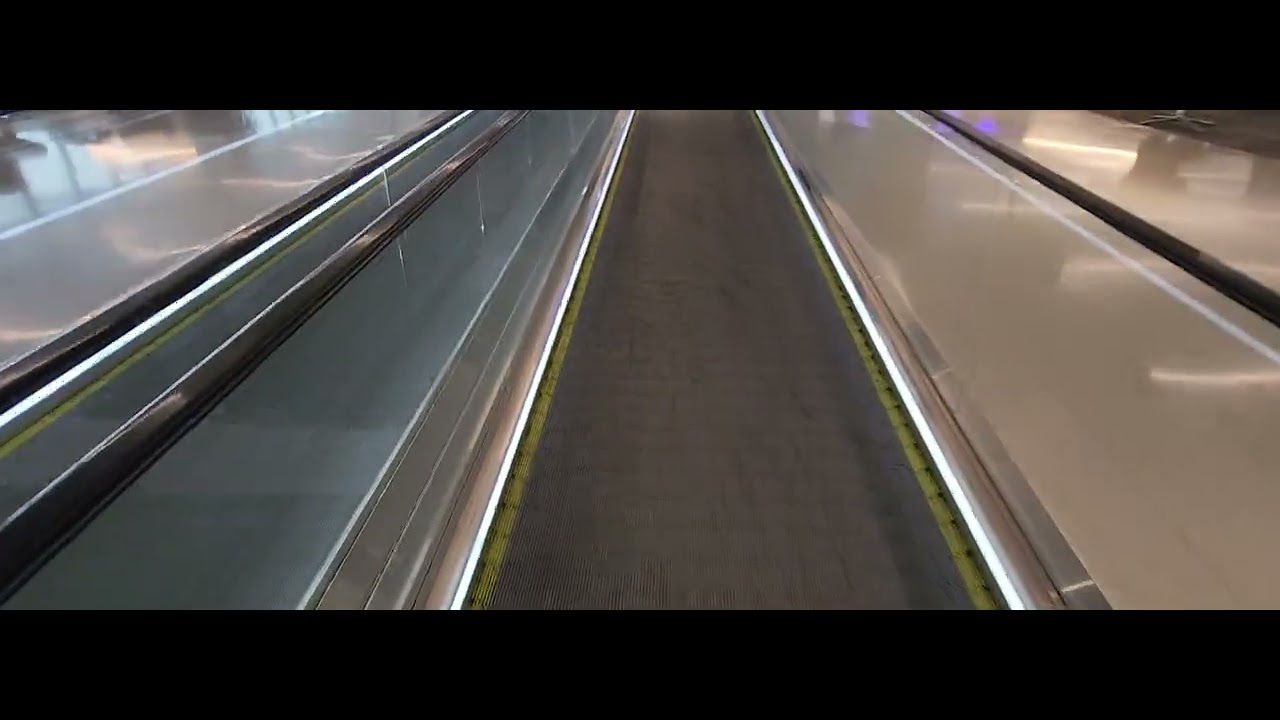 Thyssenkrupp Moving Walks At San Francisco Intl Airport Terminal 1 In San Francisco, CA