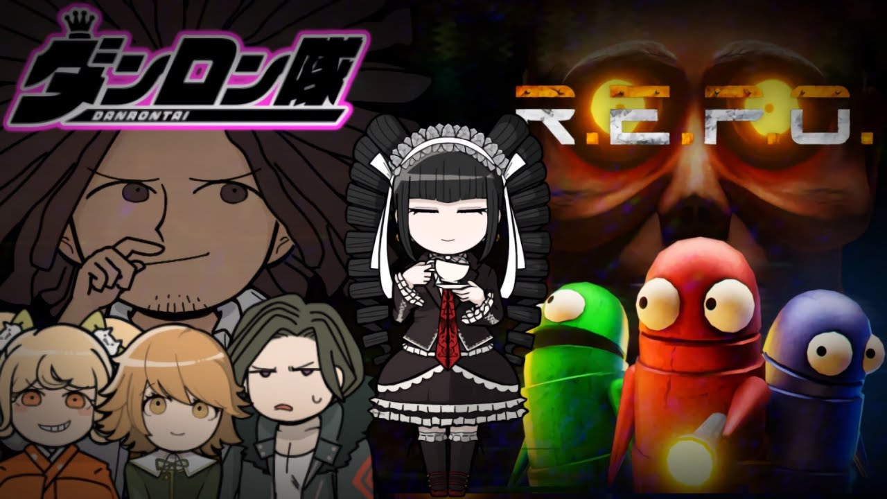 【声真似ゲーム実況：R.E.P.O.】※この動画は音声でお楽しみ下さい。カクカクですみません！つづきは葉隠君のチャンネルで…。#放課後ダンロン隊 #ダンロン隊 #声真似 #ゲーム実況