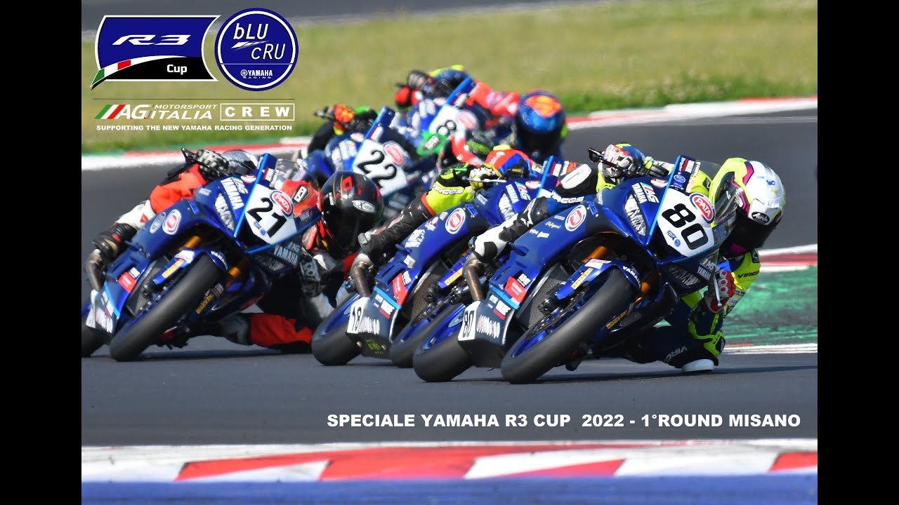 AG Motorsport Italia YAMAHA R3 CUP 2022  speciale 1° round di Misano