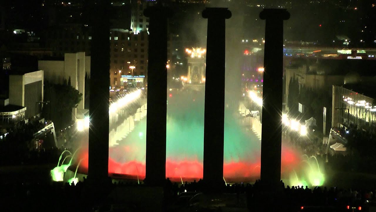 Magic Fountains Barcelona Spain