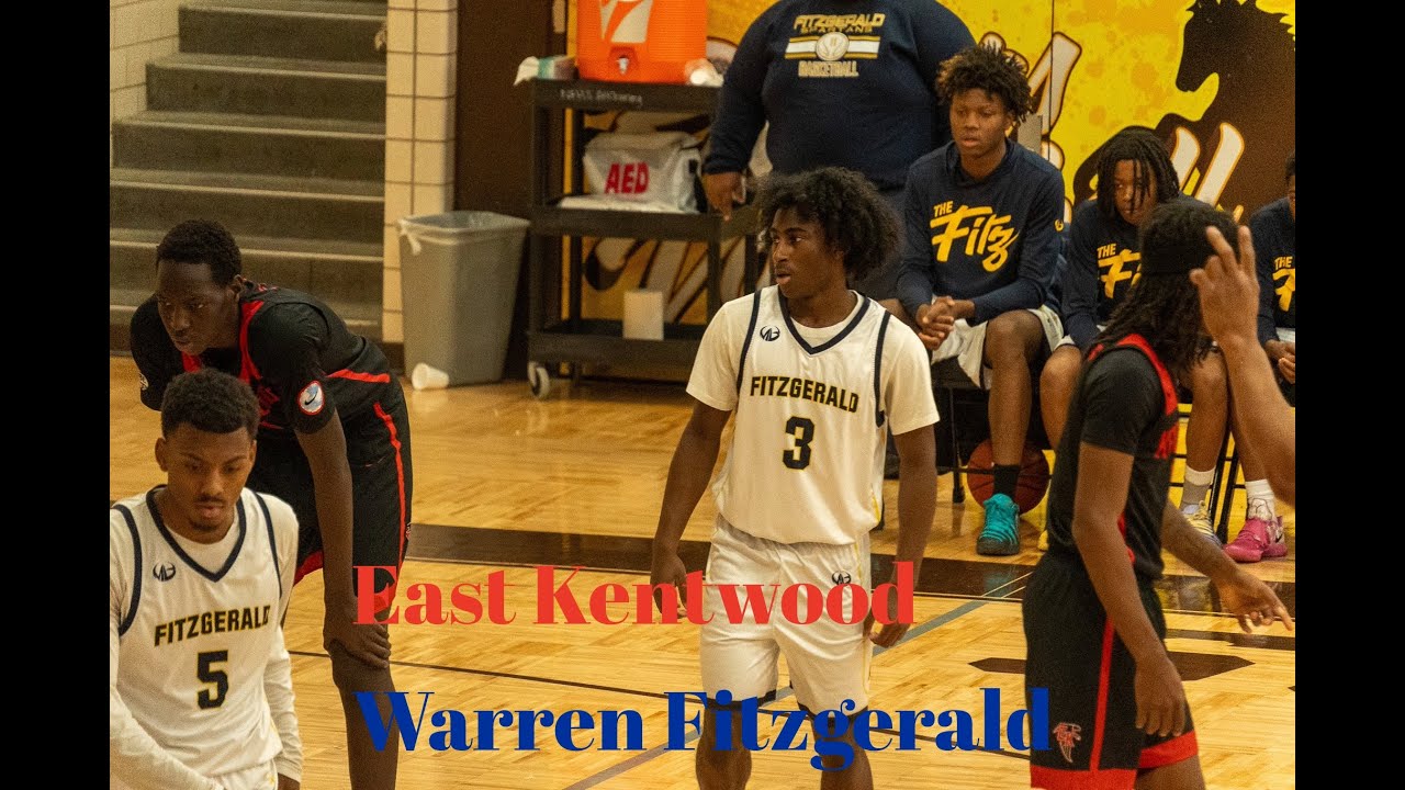 🔥😳Warren Fitzgerald v East Kentwood at the Horatio Williams Tip Off Classic 🏀🏀