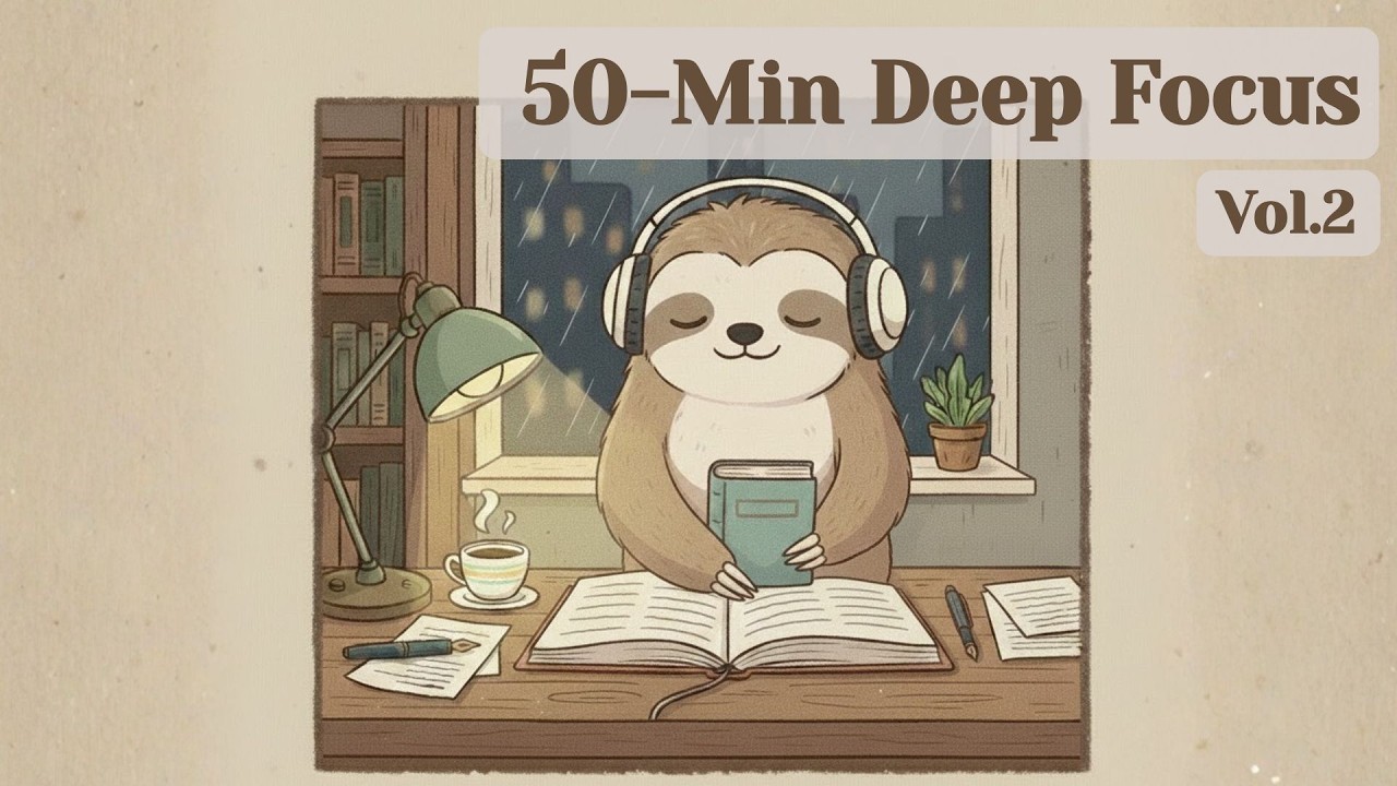 Vol. 2 | Midnight Writing : 50-Min Deep Focus(Original Neo Soul)