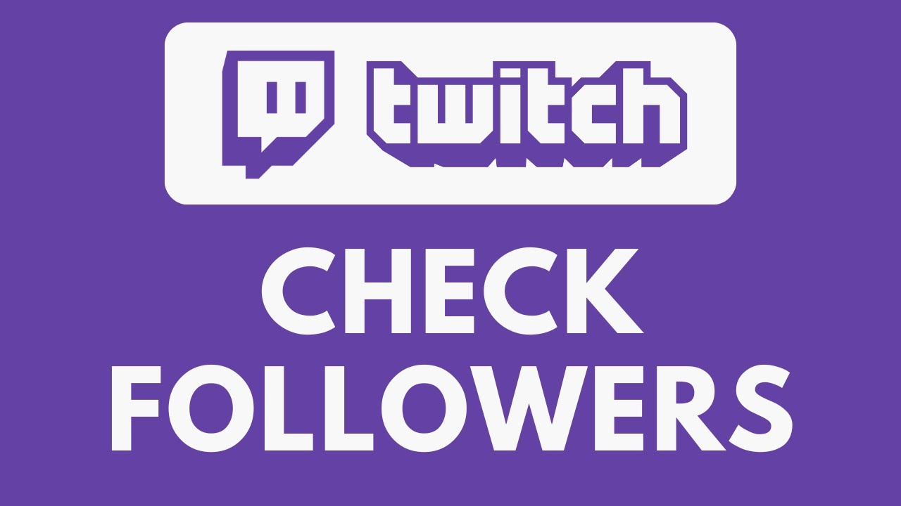 Как проверить количество подписчиков на Twitch
