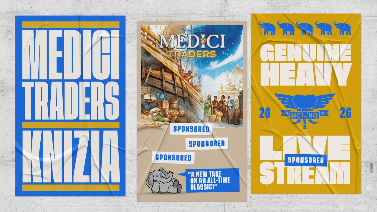 Medici Traders - 5p Teaching & Play-through by Heavy Cardboard