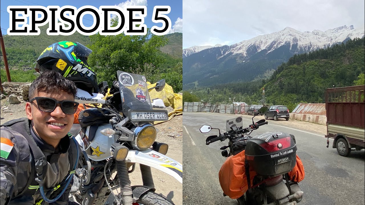 LEH LADAKH || DAY 5 UDHAMPUR TO SONMARG || DREAM RIDE 2023 || XPULSE 200