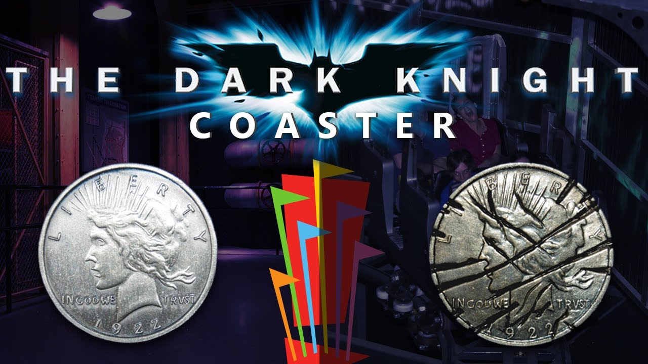 The Dark Knight Coaster: The Two Face of Six Flags Rides
