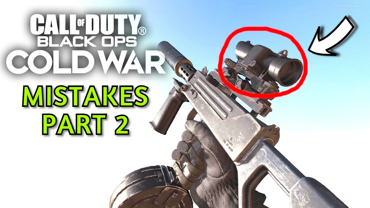 Everything wrong about guns in COD Black Ops: Cold War PART 2