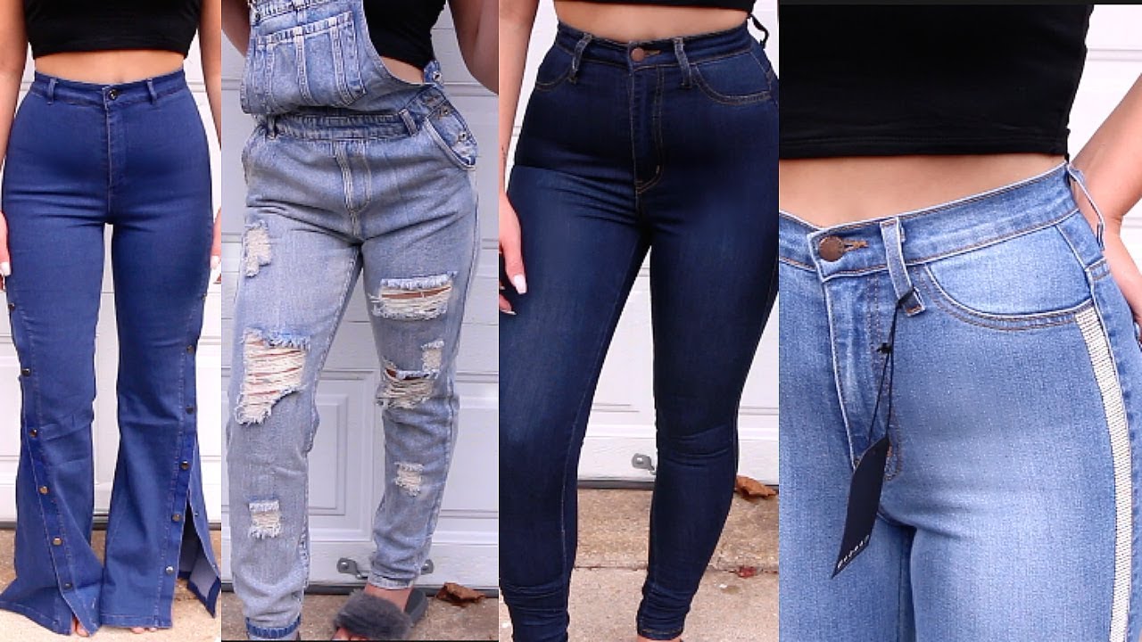 FASHION NOVA JEANS TRY ON HAUL | Blissfulbrii
