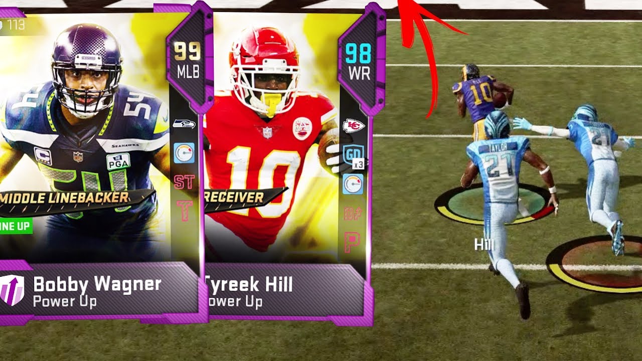99 СКОРОСТЬ, 99 ОБЩИЙ РЕЙТИНГ!! Тайрик Хилл Неудержимый - Геймплей Madden 19