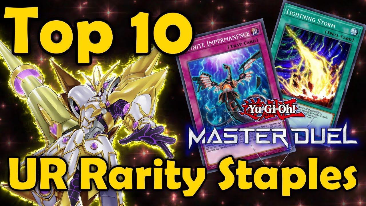 Top 10 UR Rarity Staples in Yugioh Master Duel