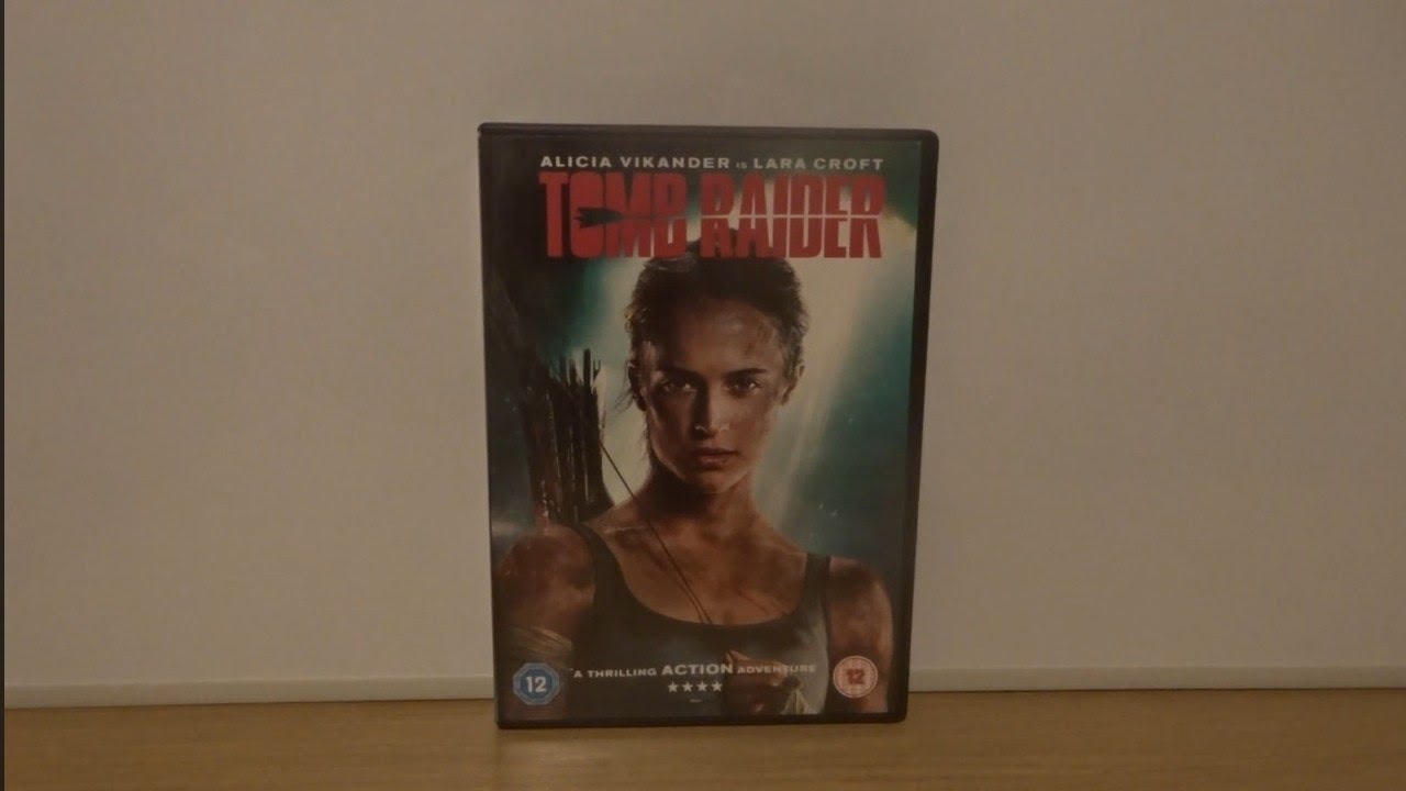 Распаковка DVD Tomb Raider (Великобритания)