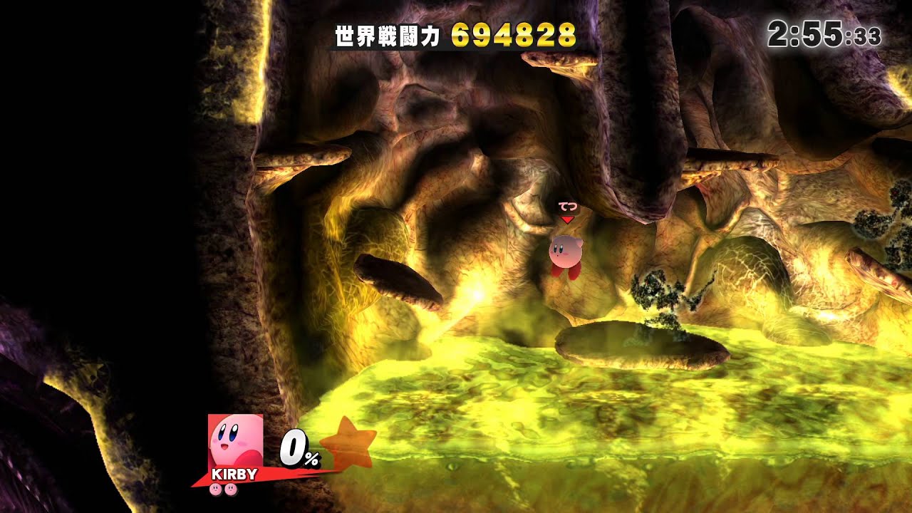 スマブラforWiiU シンプル　ホンキ度9.0　マスターコアとマスターフォートレスをノーダメージでクリア　カスタマイズＯＦＦカービィ