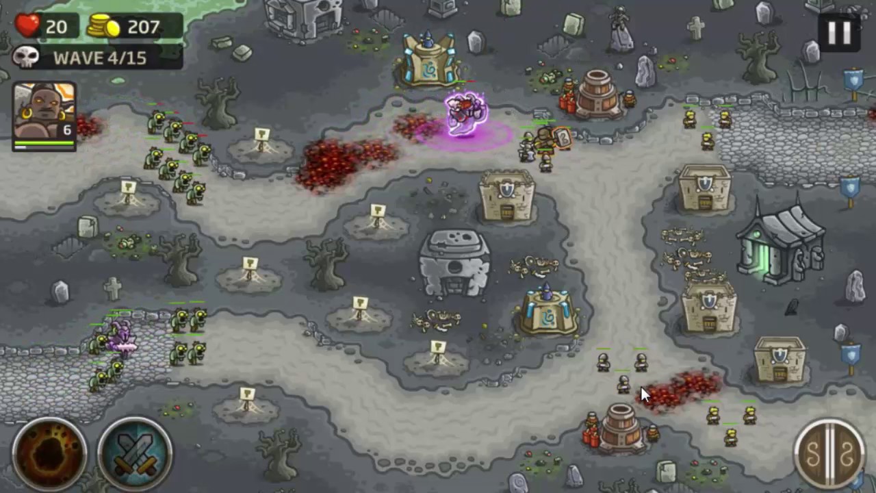 Kingdom Rush - ANCIENT NECROPOLIS - Campaign - Veteran (Hard)