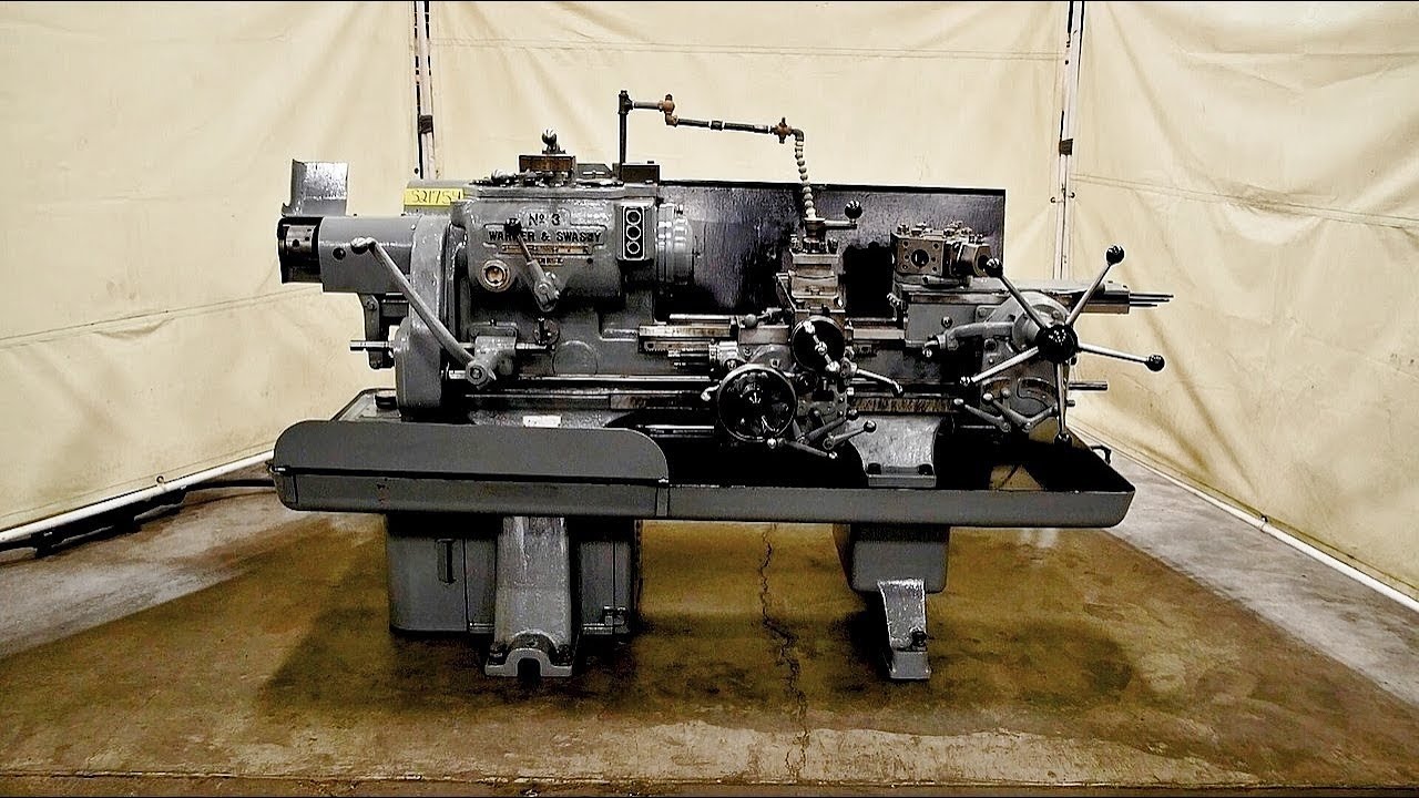 Warner & Swasey #3 Ram Type Turret Lathe M1200