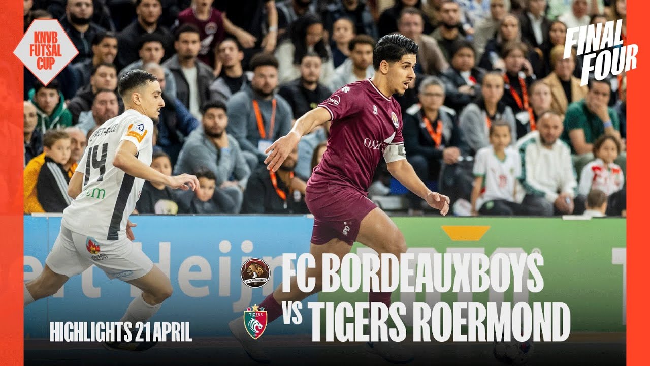 HIGHLIGHTS FINALE | FC Bordeauxboys - Tigers Roermond (M) | KNVB Futsal Cup 2025
