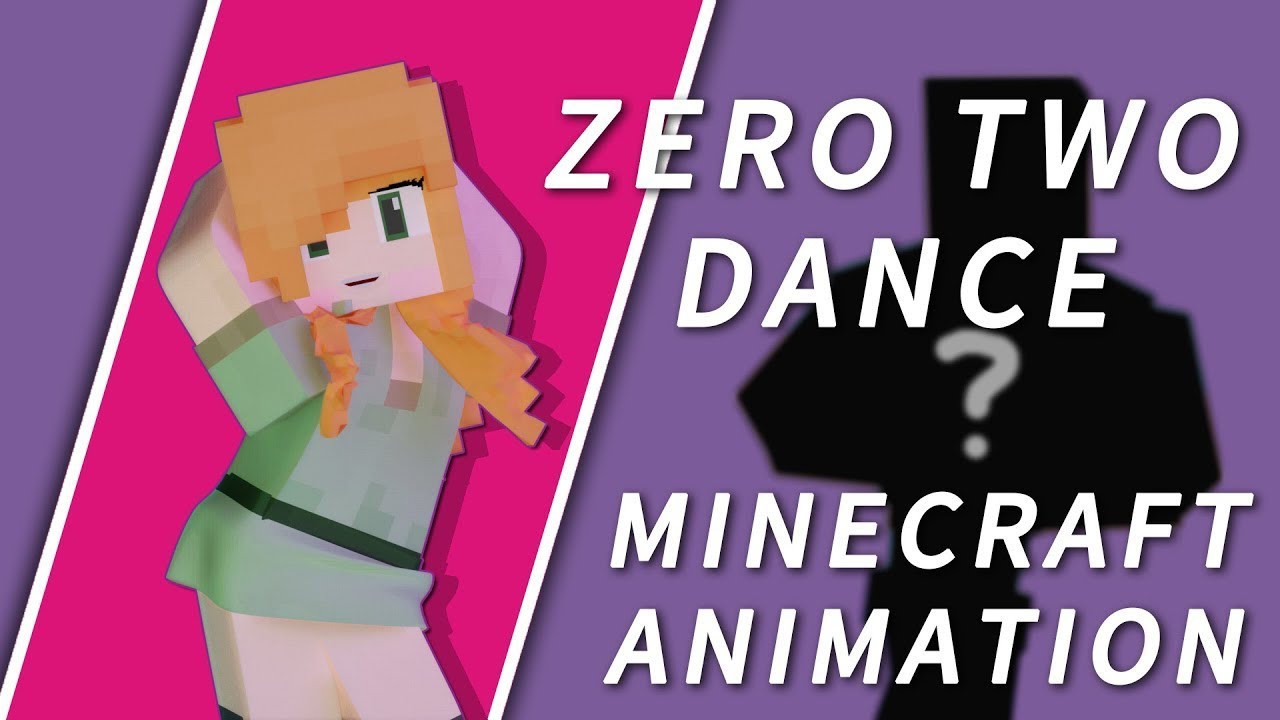 Zero Two Dance | MINECRAFT Animation 1 hour