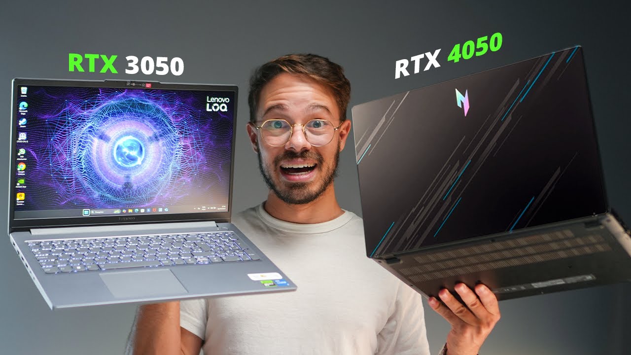 Vale a diferença? LOQ Essential  RTX 3050 vs Acer Nitro V RTX 4050 - Qual Notebook comprar?