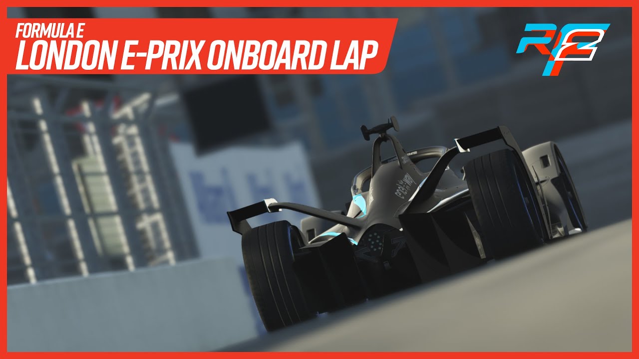Onboard Lap of ExCeL London Circuit in rFactor 2