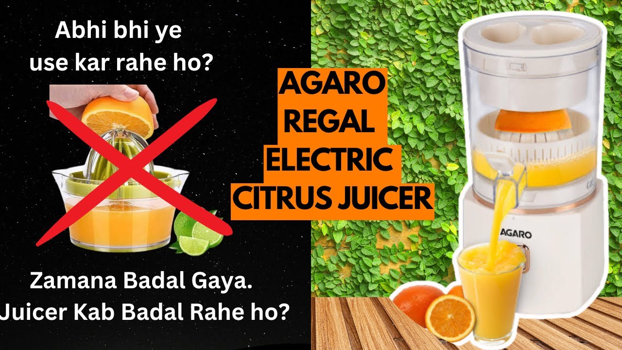 2 Minute Mai Chemical Free Juice Ghar Pe 😍 Ye Agaro Regal electric Citrus Juicer Se 😎🧃