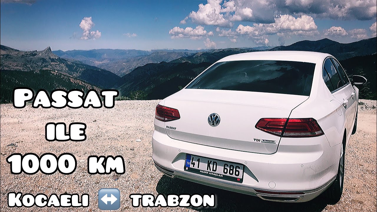 Vw Passat ile Trabzona Gidiyoruz I Uzun Yolda Ne Yaktık ?