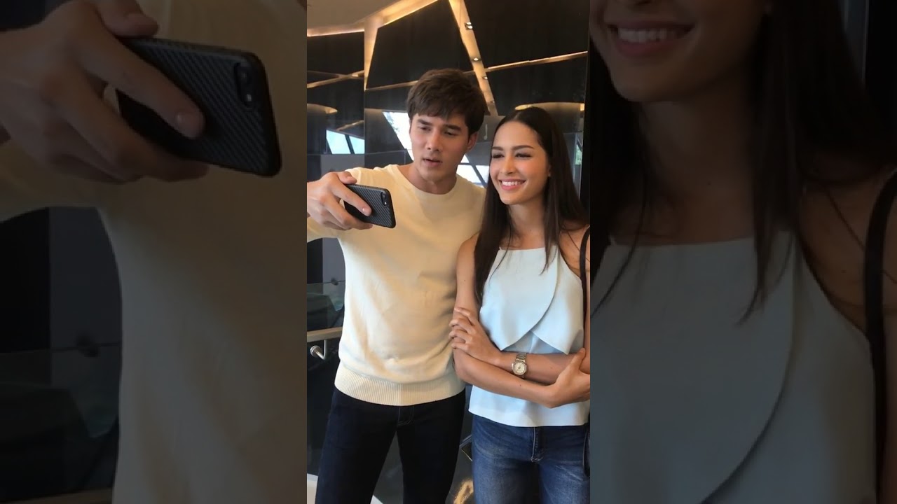 170907 มิกค์ ทองระย้า - เซฟฟานี่ อาวะนิค ถ่ายละครยึดฟ้าหาพิกัดรัก