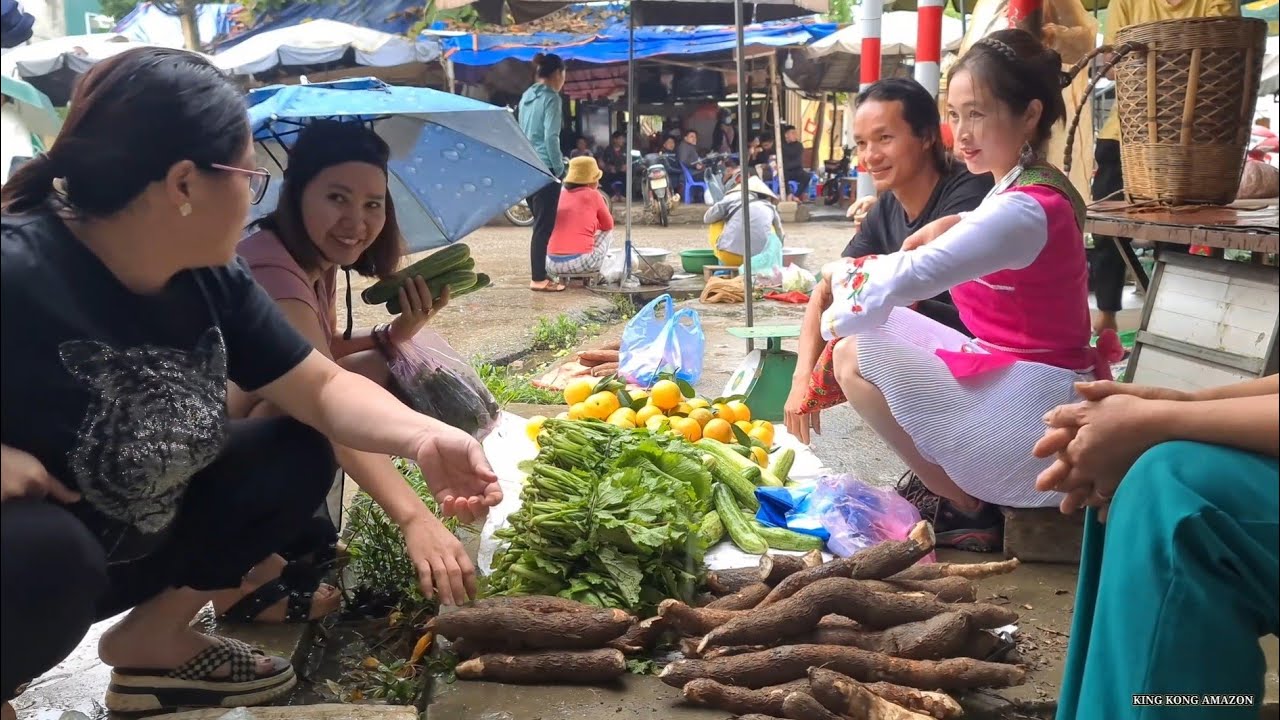 FULL VIDEO: 60 Days Going to market sell chickens, melons, vegetables, tubers and take care of pets