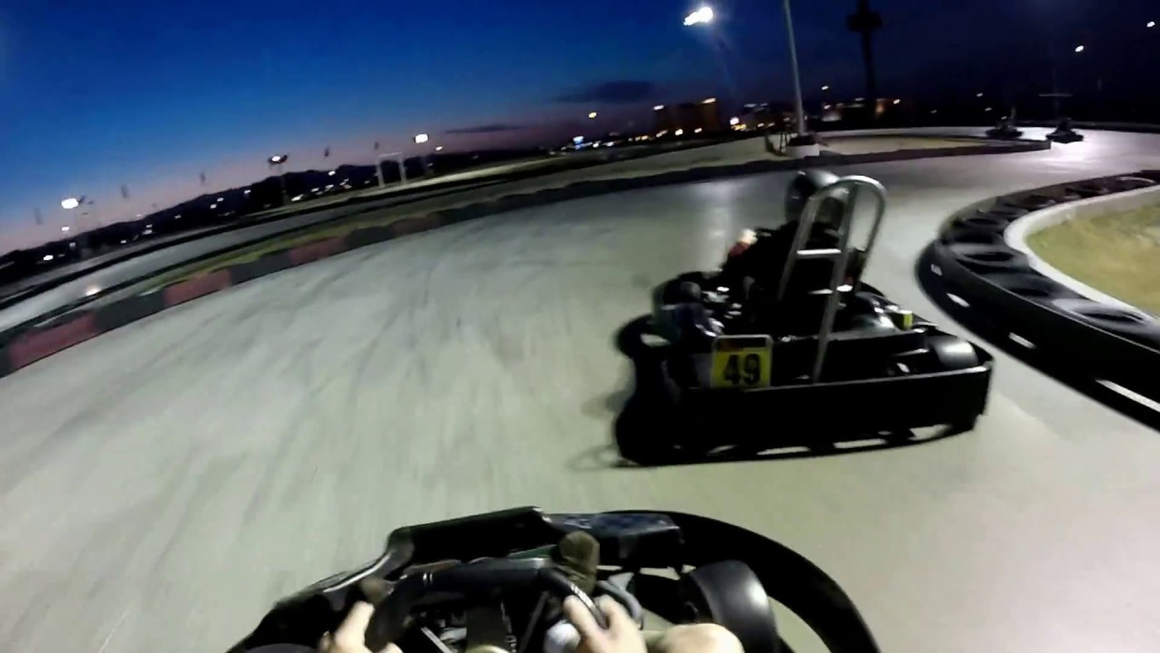 FAST GO KARTS @ GENE WOODS RACING LAS VEGAS 4/10/17