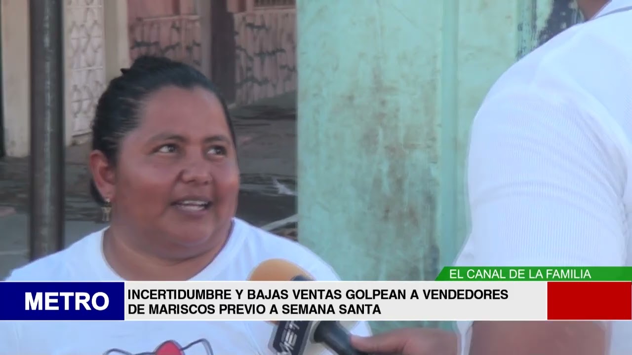 INCERTIDUMBRE Y BAJAS VENTAS GOLPEAN A VENDEDORES DE MARISCOS PREVIO A SEMANA SANTA