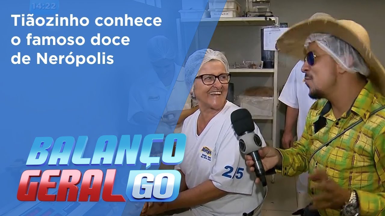 BG - Tiãozinho conhece o famoso doce de Nerópolis - 02-07-2018