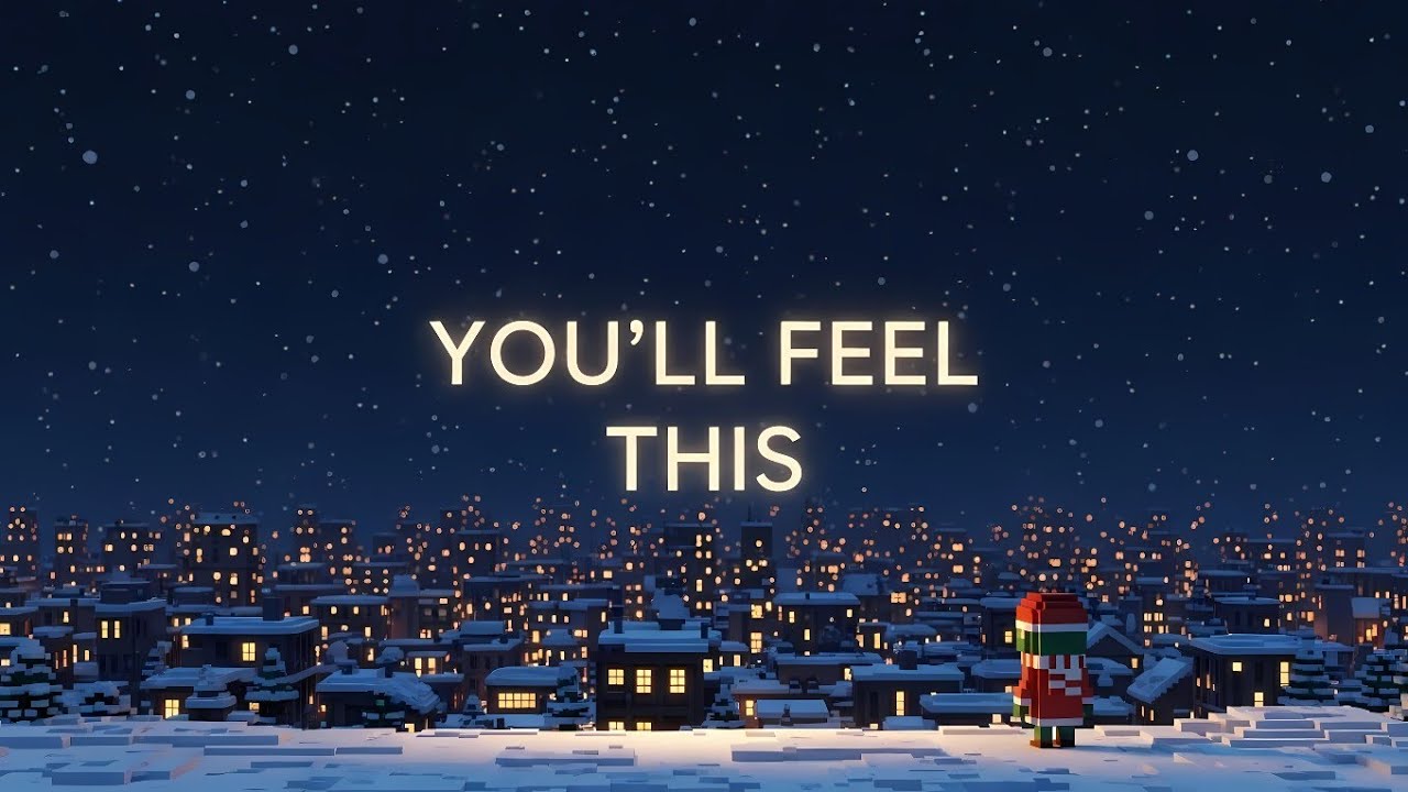 Cozy Christmas Pixel Video Relaxing Instrumental Winter Music 