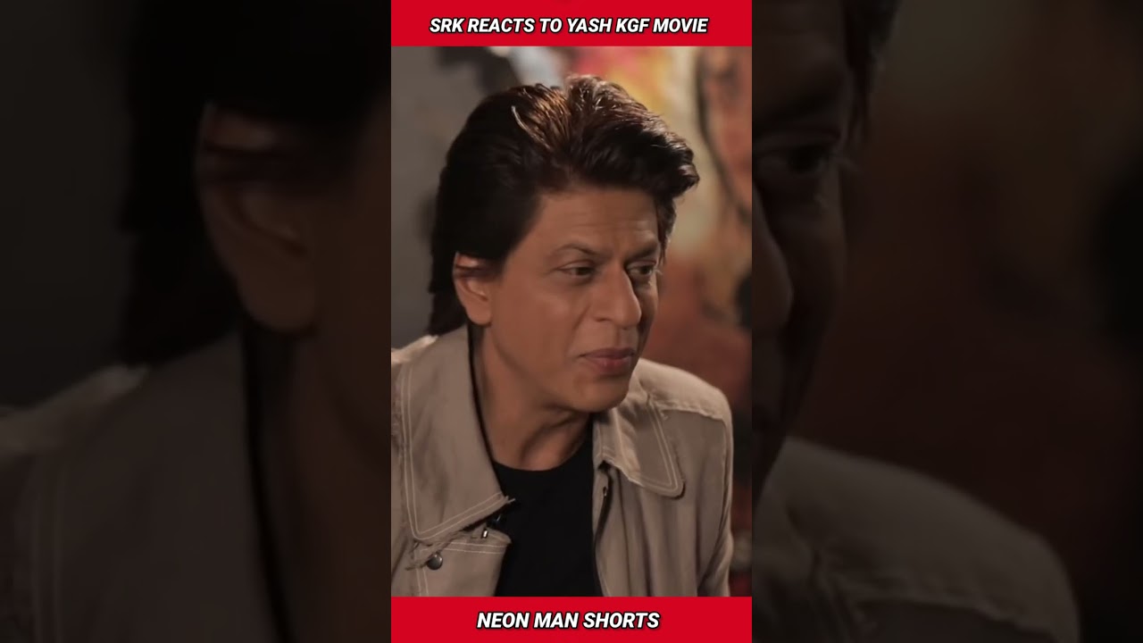 Shah Rukh Khan Reacts to YASH KGF Movie | Shah Rukh Khan SRK Shorts Facts #shorts