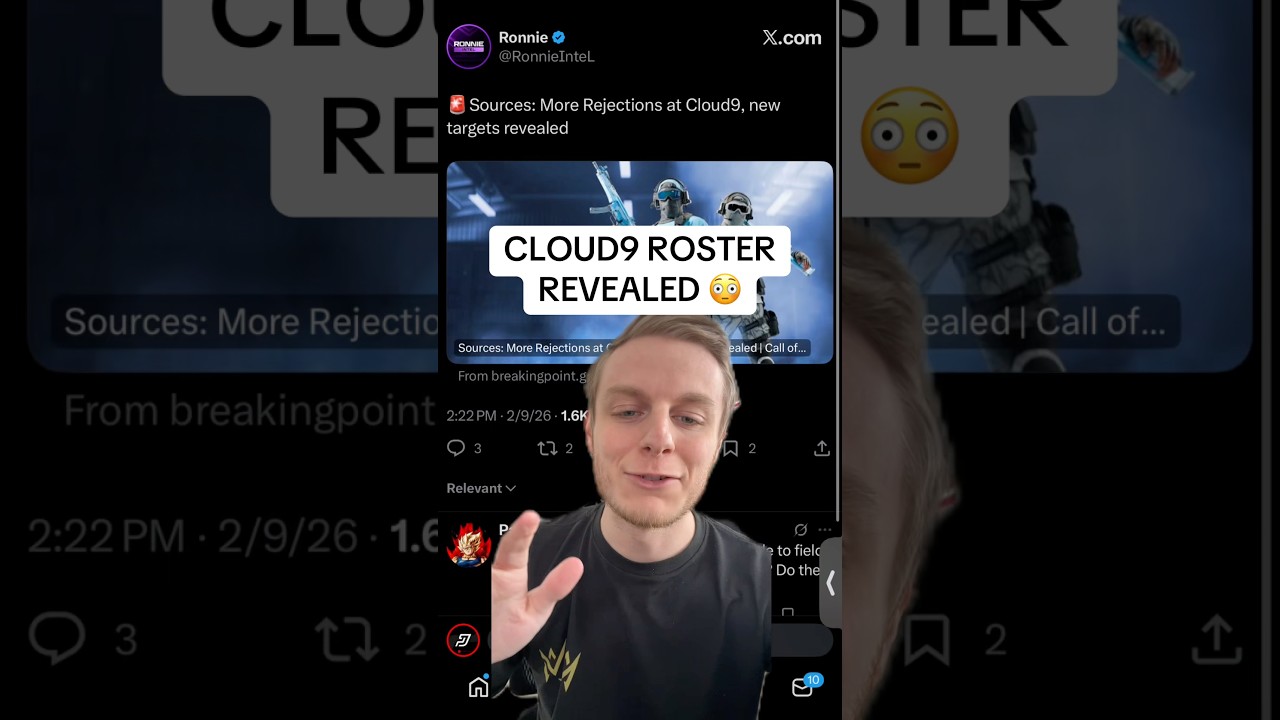 CLOUD9 подписали новый состав 👀