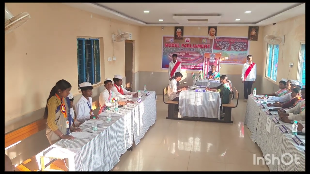 Model parliament program at Govt ssd High school, panchada (2026) 