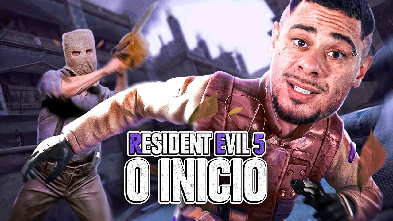 RESIDENT EVIL V #01 - O CAGAÇO VEIO! -  LEO STRONDA