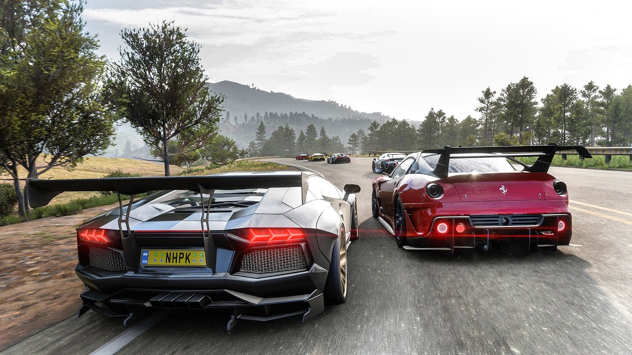1500HP Lamborghini Aventador VS Ferrari | Forza Horizon 5 | Race Gameplay