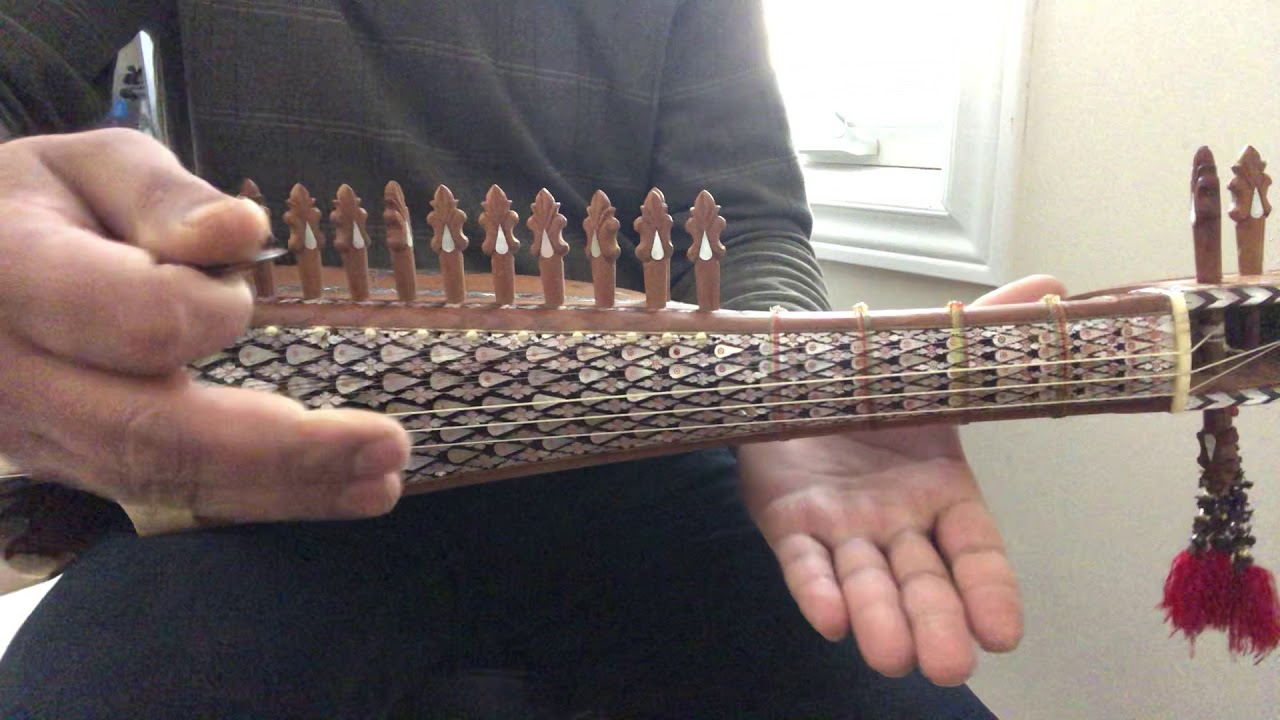 Learn Rabab 5 - Zarb, Shad, Left Hand techniques (Urdu Audio)