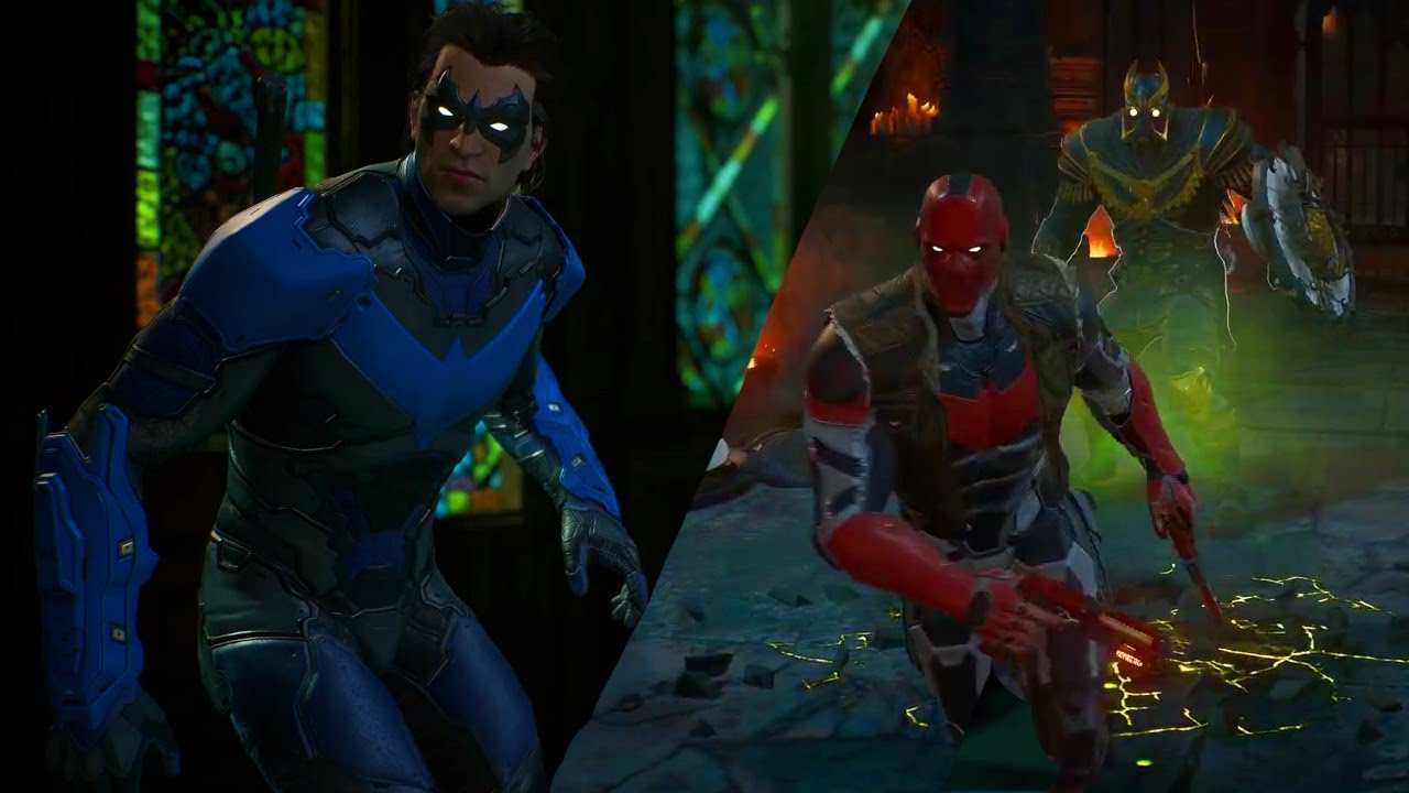 Gotham Knights - Nightwing and Red Hood Gameplay Demo