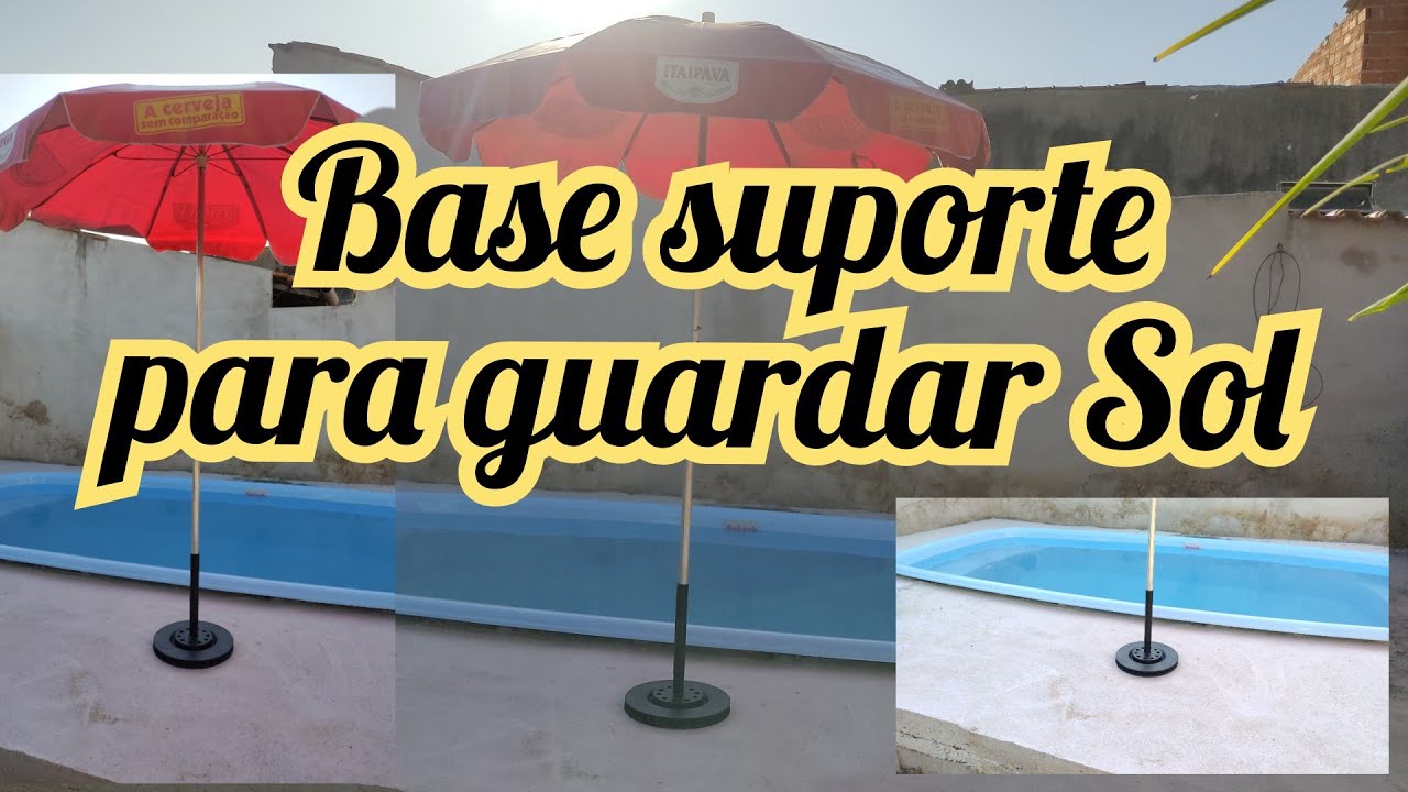Suporte Base Guarda Sol Ombrelone