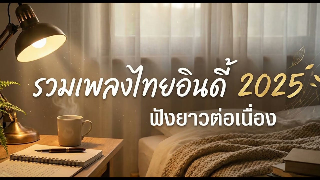 🎡 รวมเพลงไทยอินดี้ 2025 - ดนตรีละมุนหู ฟังยาวต่อเนื่อง (ไม่มีโฆษณา) 🌿✨