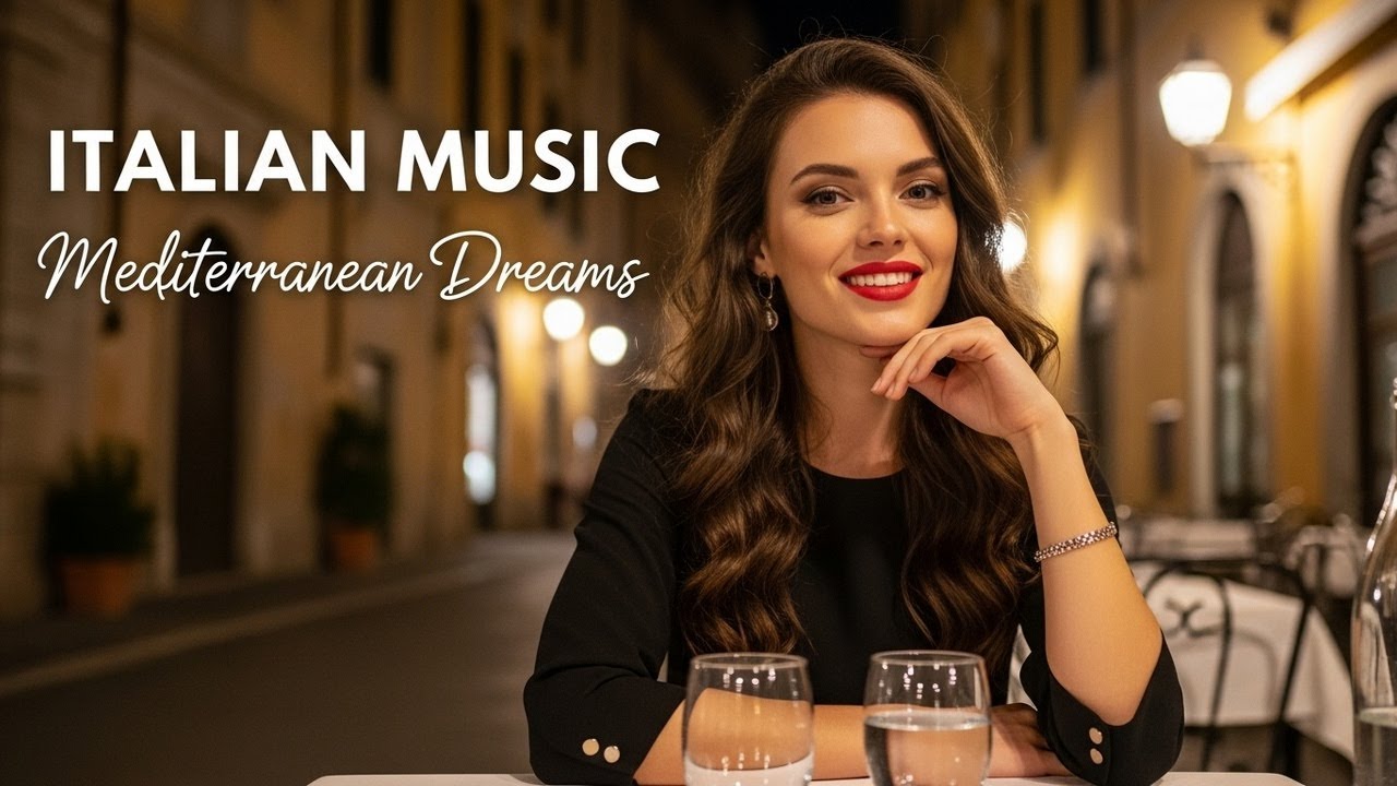 🎶 Italian Vibes & Mediterranean Music 🎶 Scenic Coastal Italy & Lake Como Soft Peaceful Atmosphere