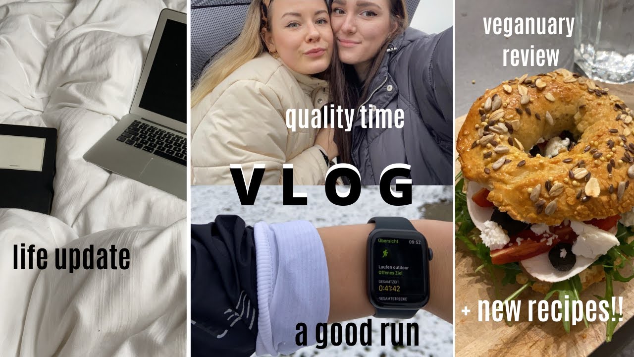 vlog: veganuary review, new recipes, style & talk about life (daily makeup), ... II Marieke Emilia