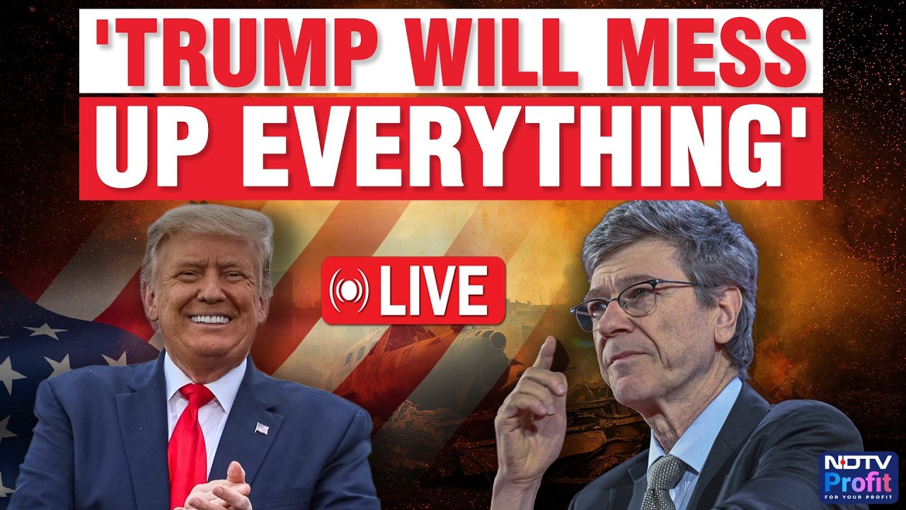 LIVE: Economist Jeffrey Sachs Blasts Donald Trump Amid War Debate