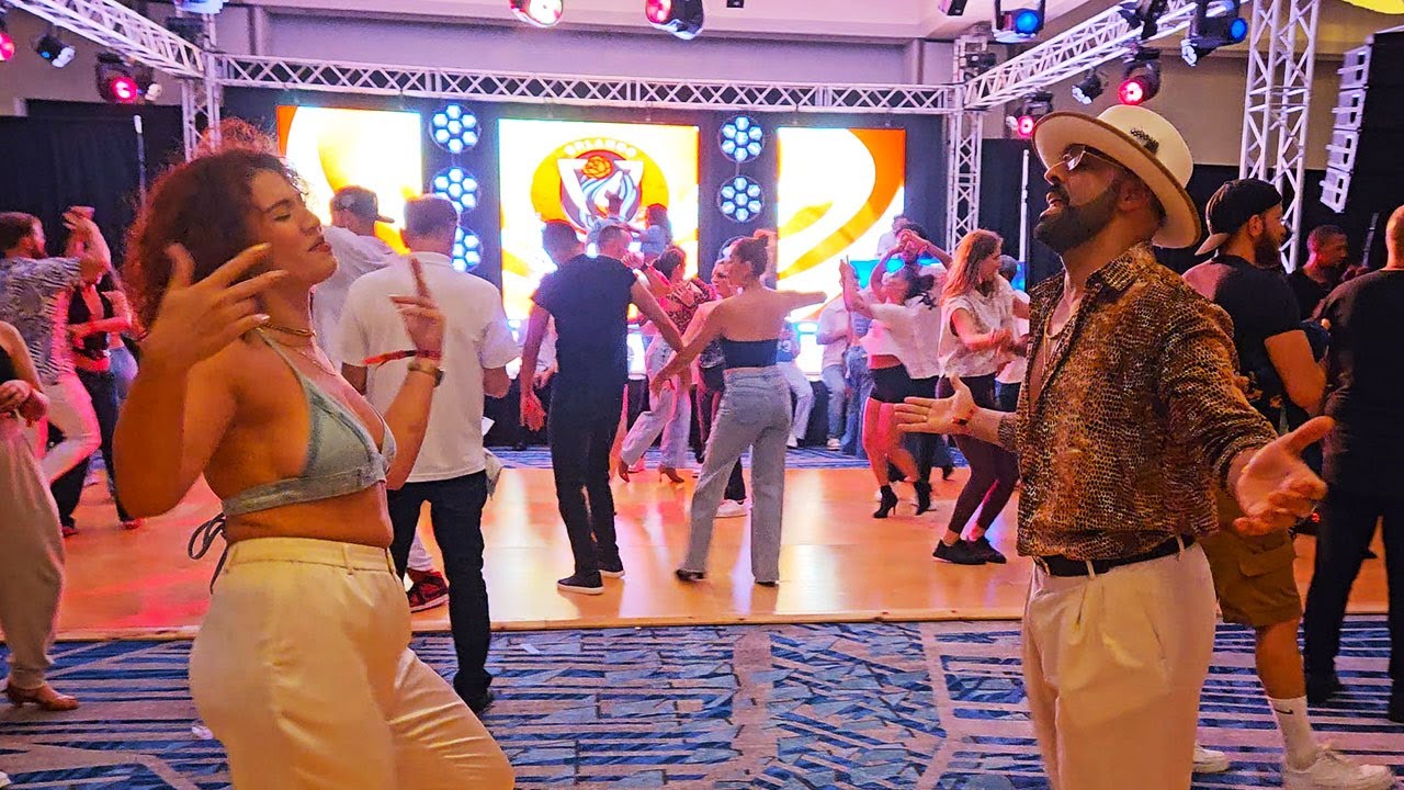 Fadi Fusion - Salsa social dancing at Orlando Salsa Congress 2025